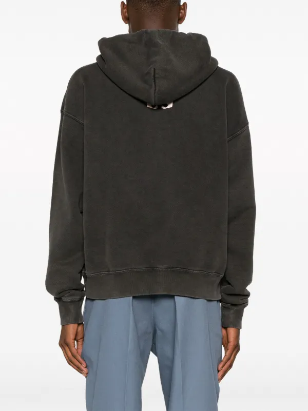 Off-White Saint Matthew-print Cotton Hoodie | Black