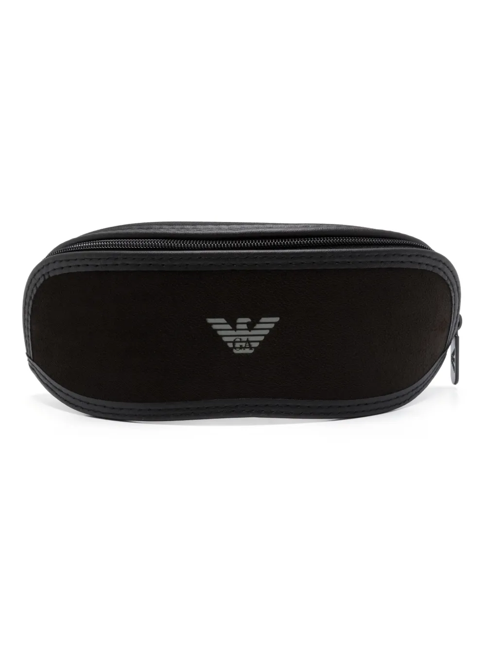 Emporio Armani Zonnebril met vierkant montuur Zilver