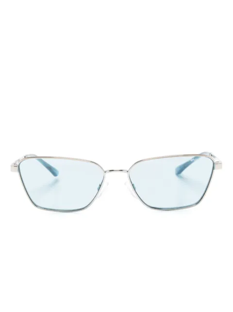 Emporio Armani logo-engraved square-frame sunglasses