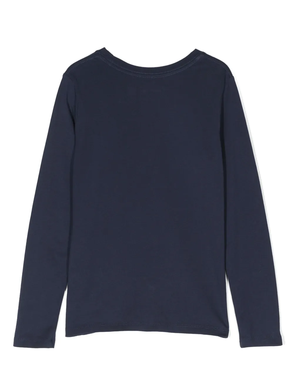 Ralph Lauren Kids Polo Bear-motif cotton sweatshirt - Blauw