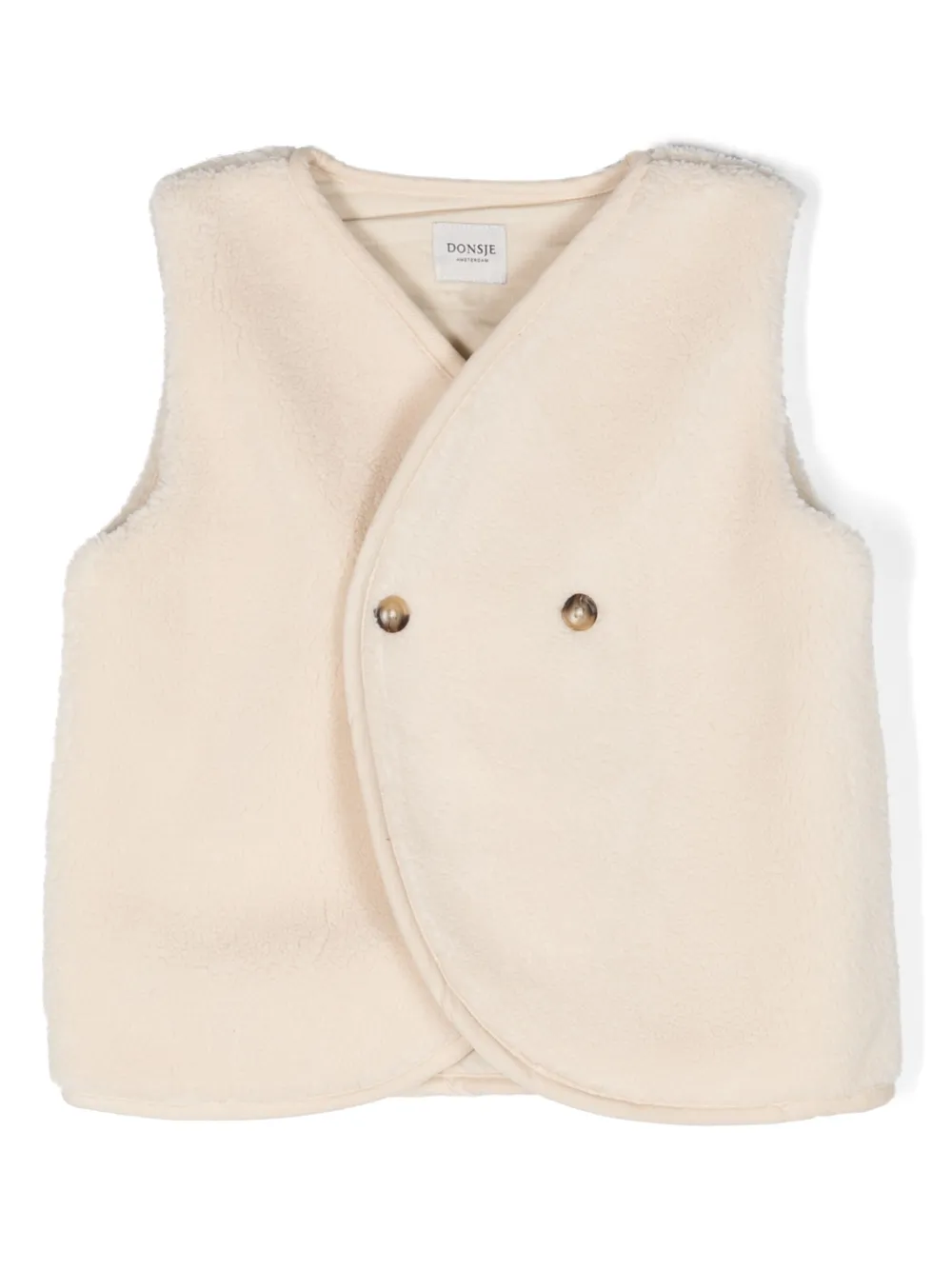 Donsje Gilet doppiopetto - Toni neutri