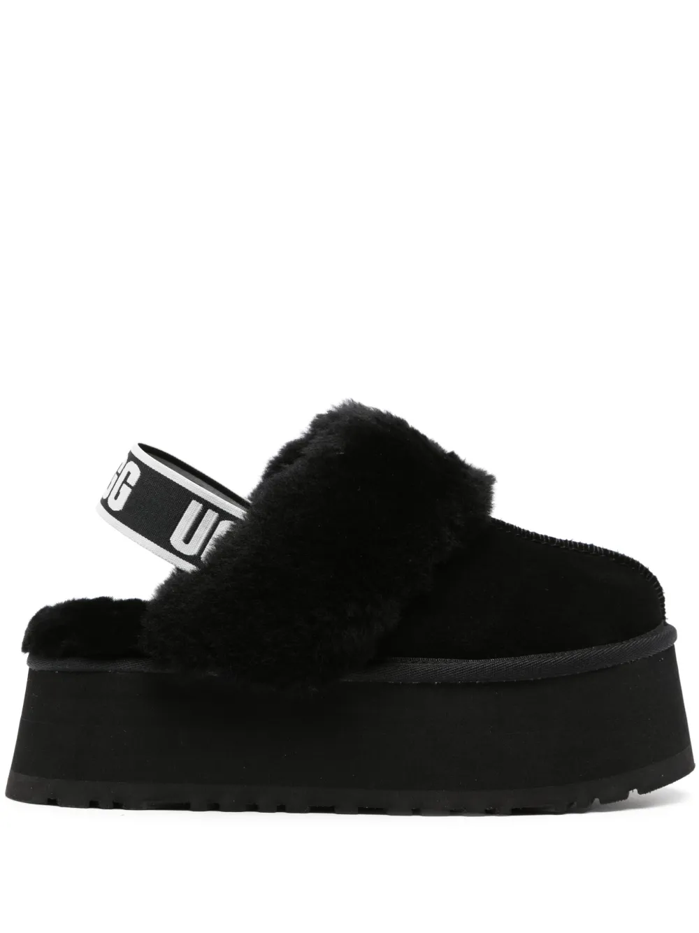 Ugg Sling-back Slipper Shoes In Black
