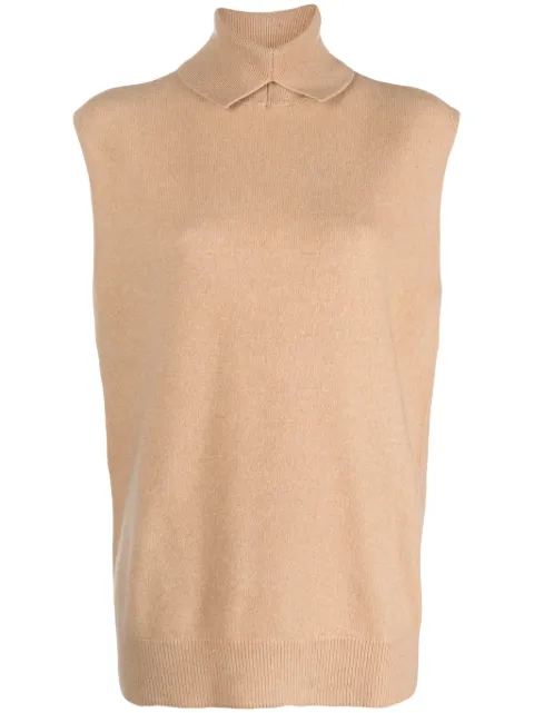 Vanisè top de cachemira con cuello vuelto