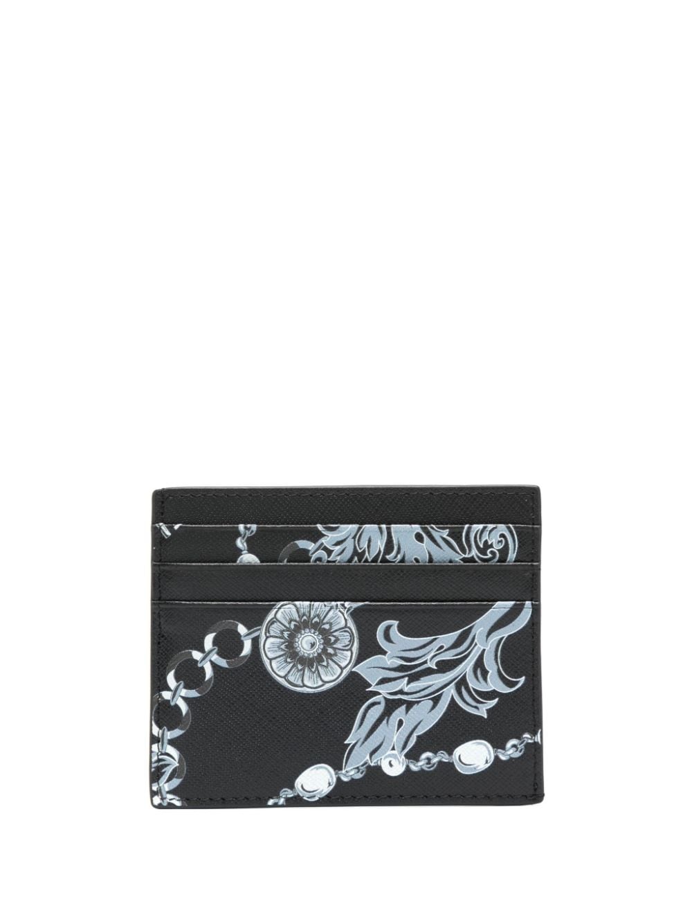 Versace Jeans Couture Barocco-print Leather Wallet - Farfetch