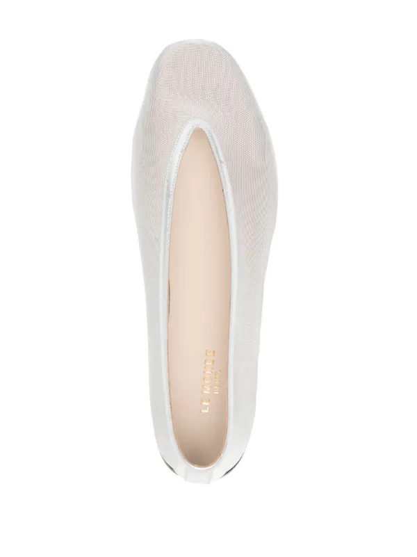 Le Monde Beryl Luna Mesh Ballerina Shoes Farfetch