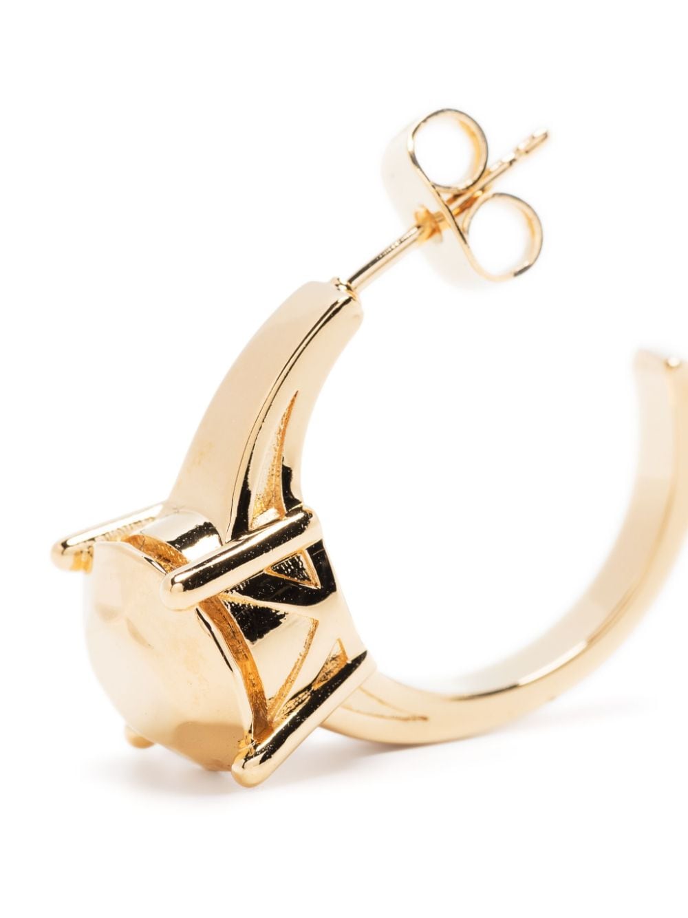 Image 2 of IN GOLD WE TRUST PARIS faux-ring hoop earring