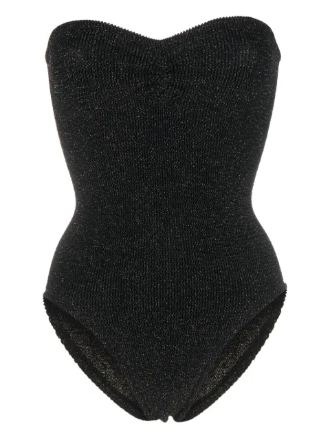 Hunza G Brooke strapless swimsuit