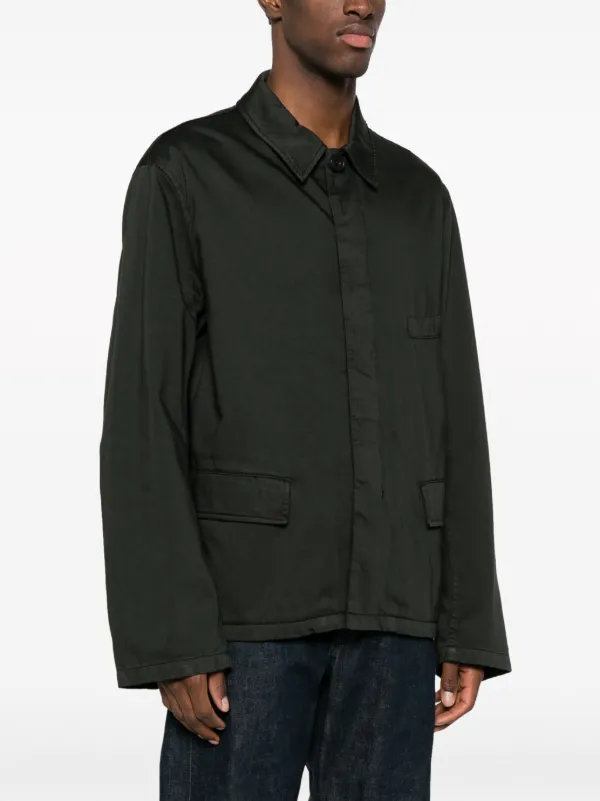 LEMAIRE long-sleeve Shirt Jacket - Farfetch