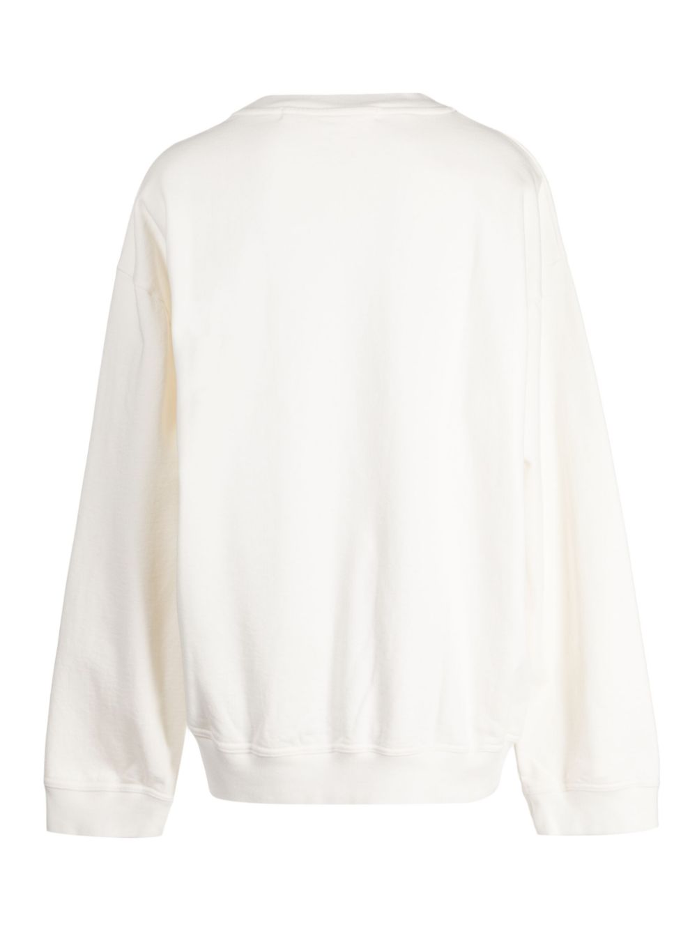 marina yee ruched-detail cotton sweatshirt - White