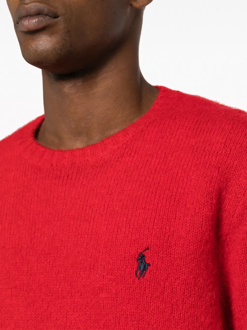 Polo Ralph Lauren Long Sleeve Pullover Clothing In Red