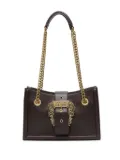 Versace Jeans Couture Baroque-buckle shoulder bag - 741 BROWN