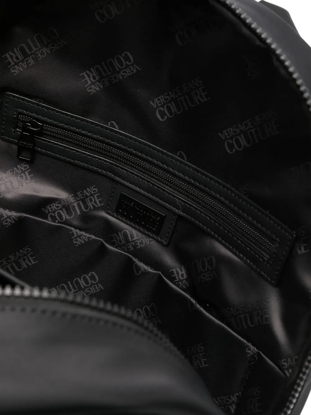 Versace Jeans Couture Laptoptas met logo Zwart