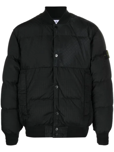 Stone Island chamarra con motivo Compass