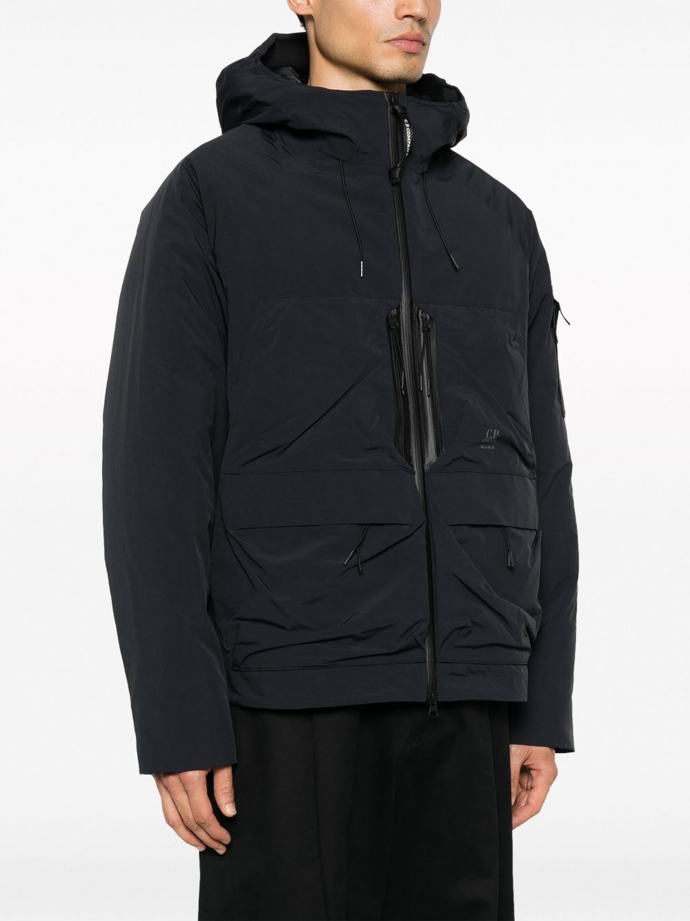 Cp company hot sale black puffer