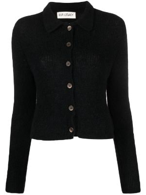 OUR LEGACY faux-fur button-up Cardigan - Farfetch