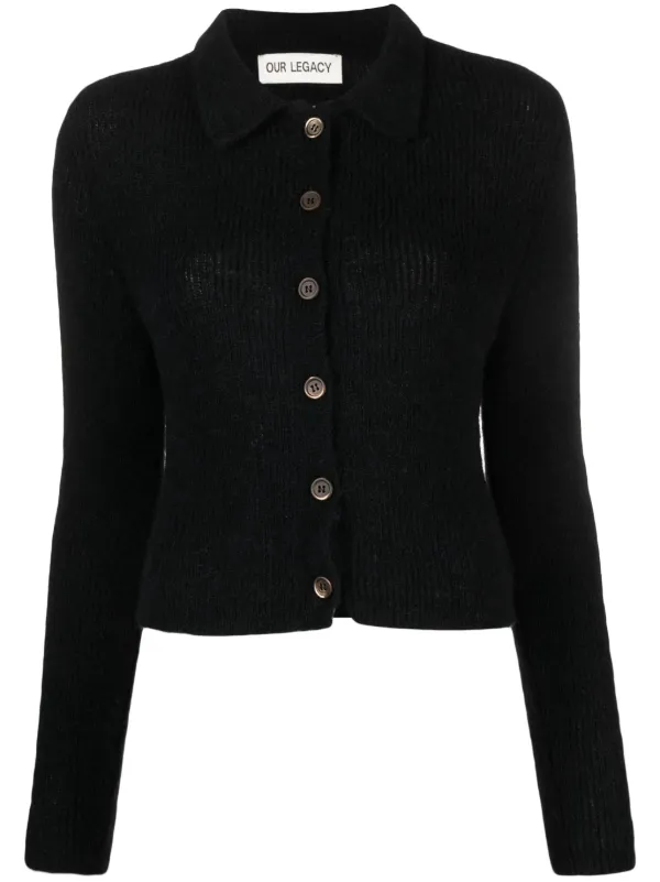 OUR LEGACY Mazzy Polo in Black