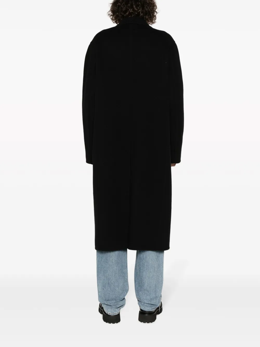 Givenchy Jas met enkele rij knopen Zwart