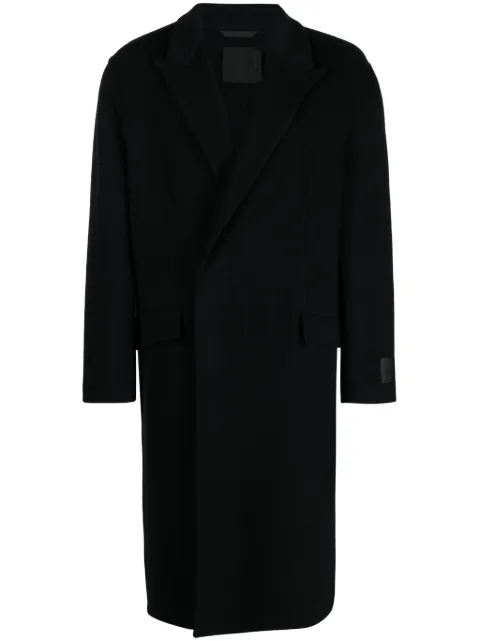 Givenchy manteau en laine vierge à boutonnière
