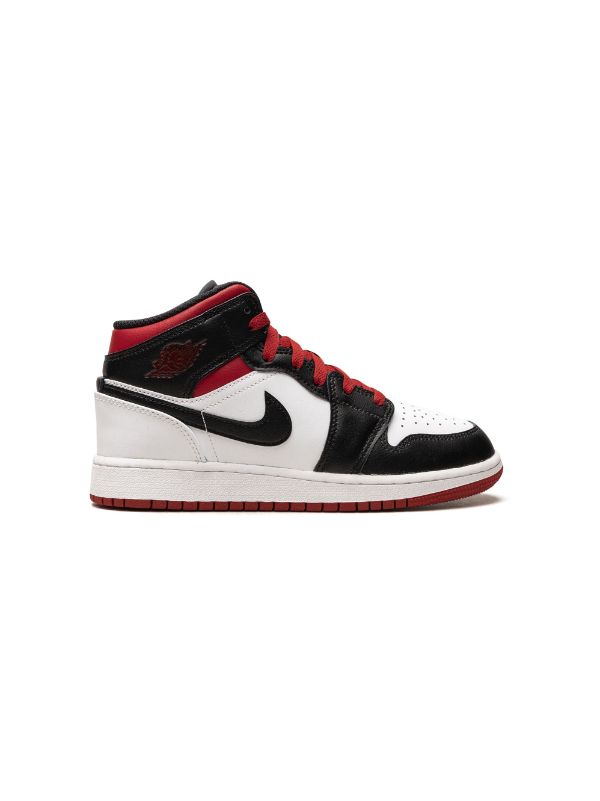 Air jordan 1 retro 2024 mid white gym red