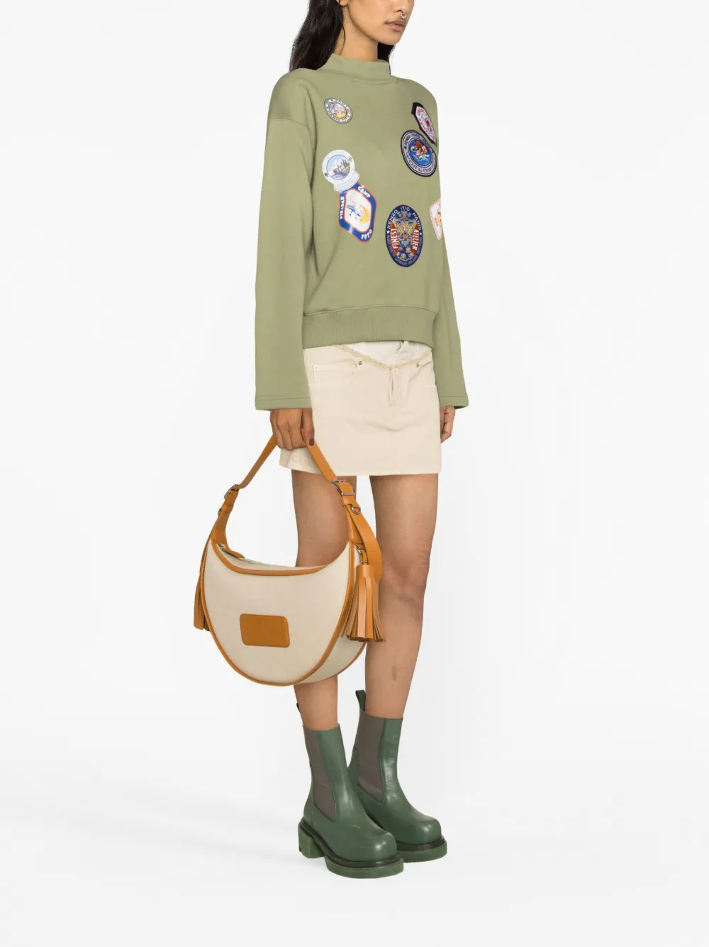 Affordable Kenzo Travel Patches cotton sweatshirt Women