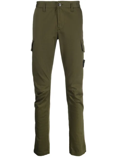 Stone Island pantalones con motivo Compass