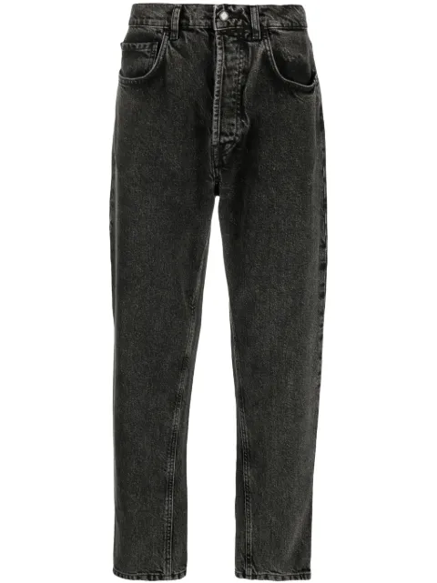 AMISH mid-rise tapered-leg jeans