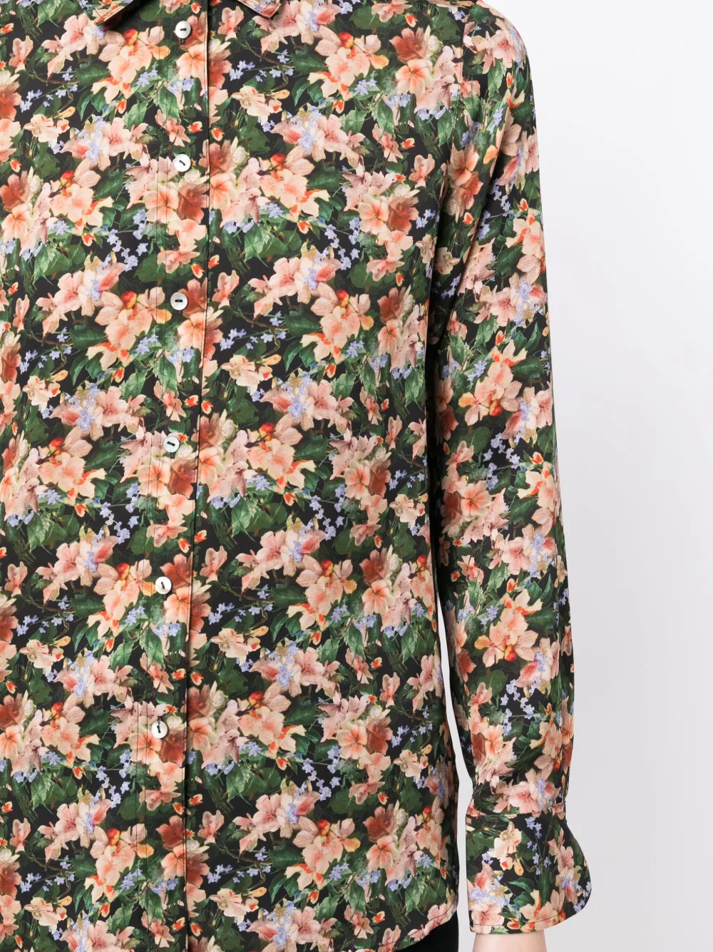 Vince Blouse met bloemenprint Veelkleurig