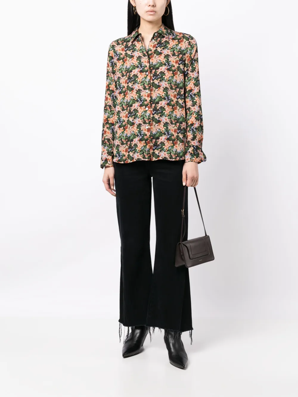 Vince Blouse met bloemenprint - Veelkleurig