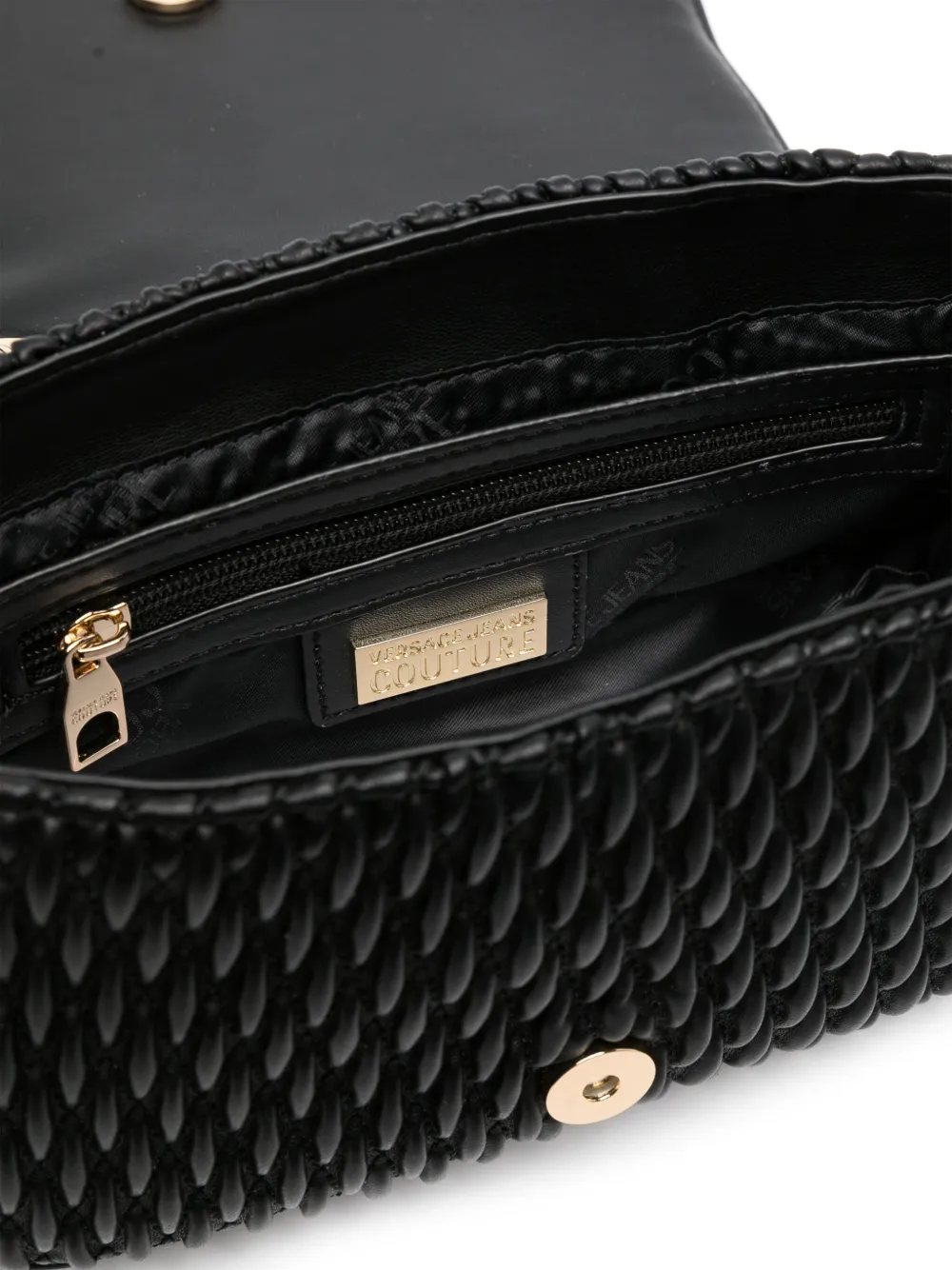 Versace Jeans Couture Schoudertas van imitatieleer Zwart