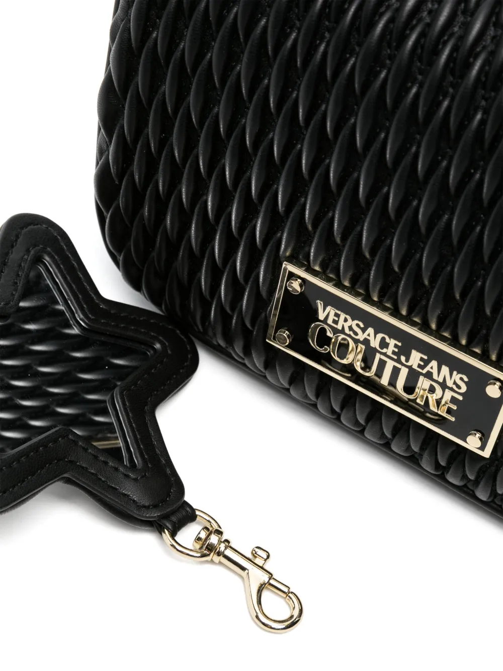 Versace Jeans Couture Schoudertas van imitatieleer Zwart