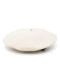 Borsalino Basco Lana wool beret - White