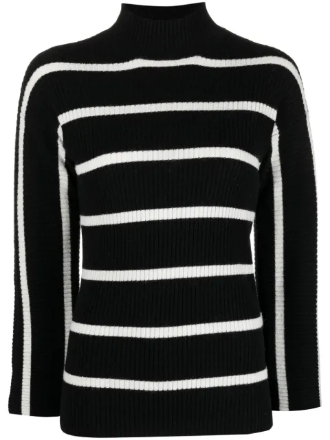 Stefano Mortari ribbed-knit mock-neck jumper 