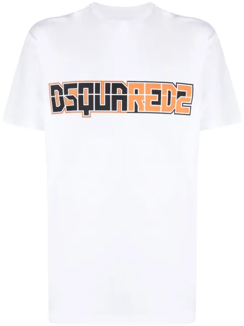 DSQUARED2 logo-print cotton T-shirt