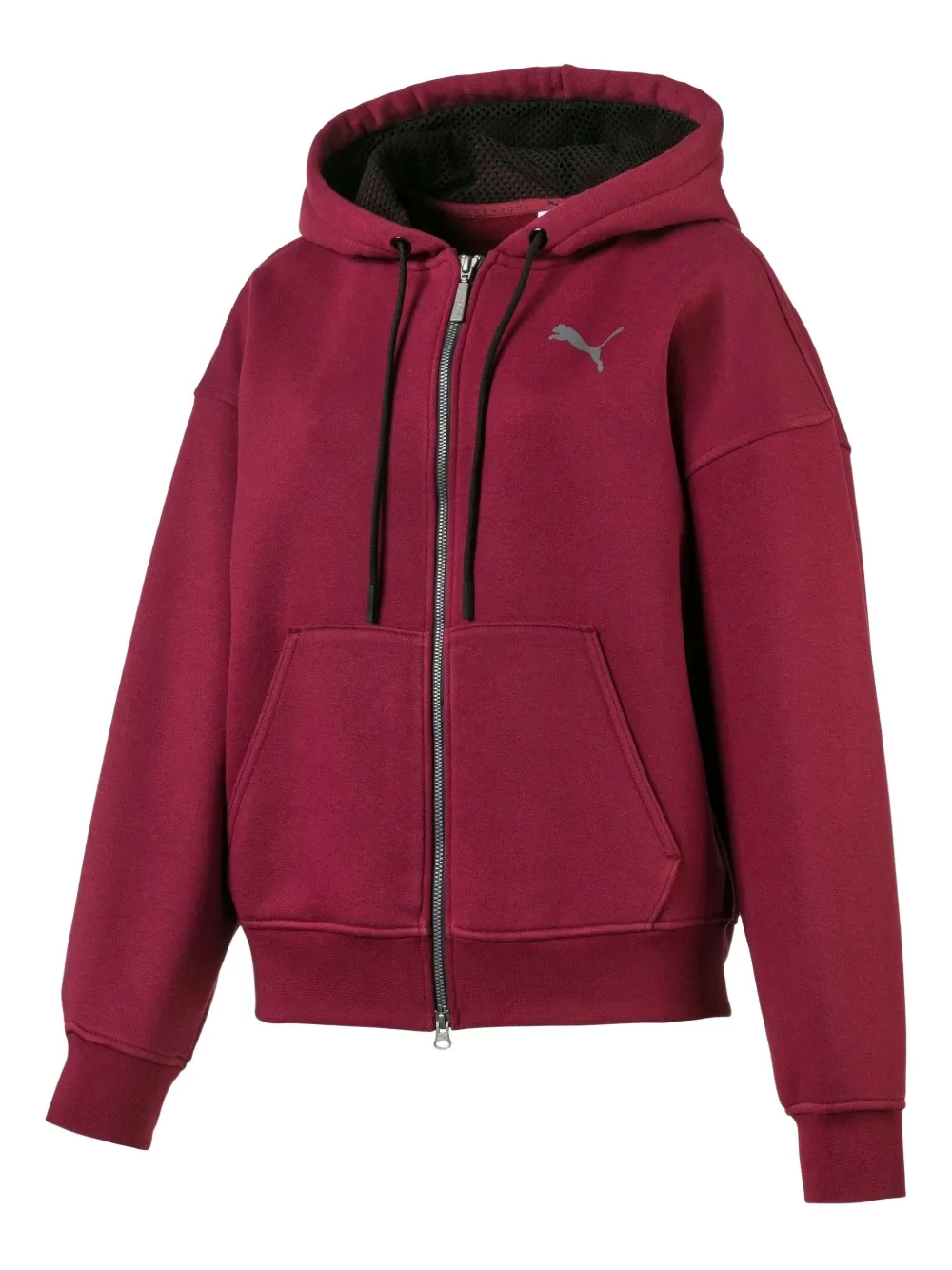 PUMA full zip hoodie | Red | Image 1