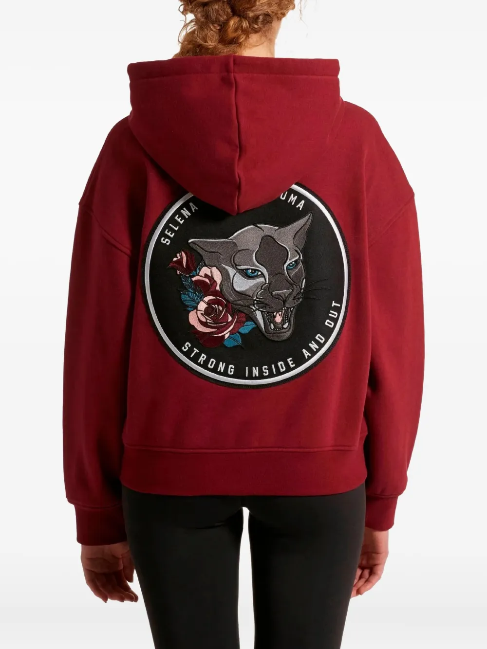 Puma Full Zip Hoodie In Red