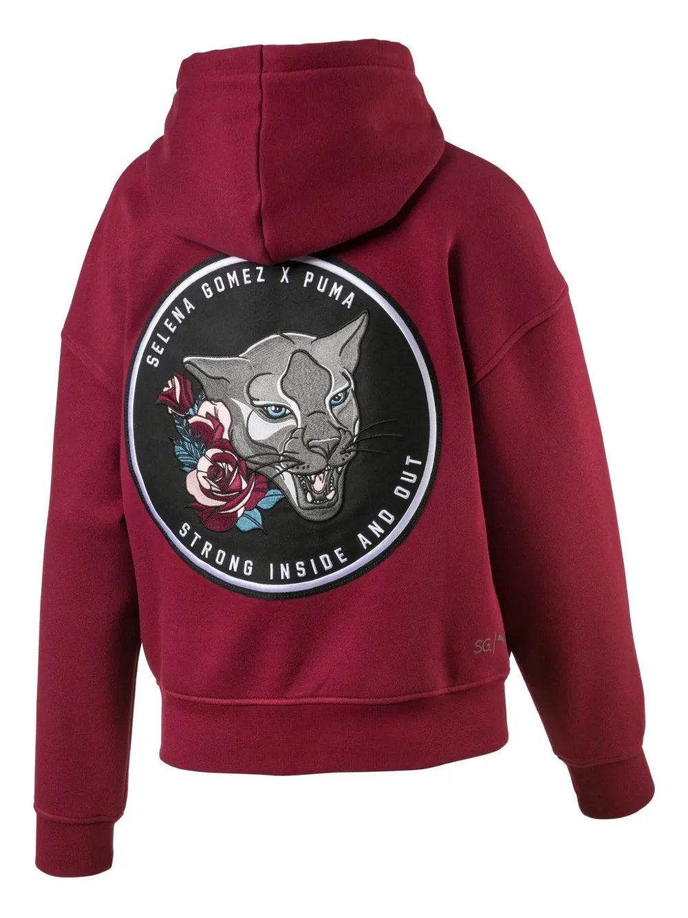 Puma Full Zip Hoodie In Red