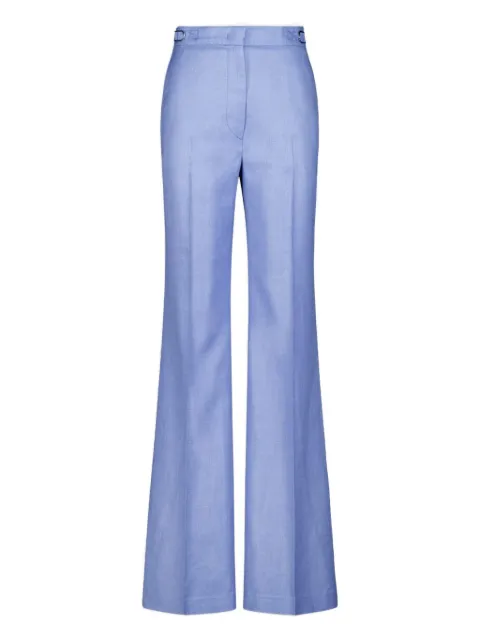 Gabriela Hearst high-waist flared trousers