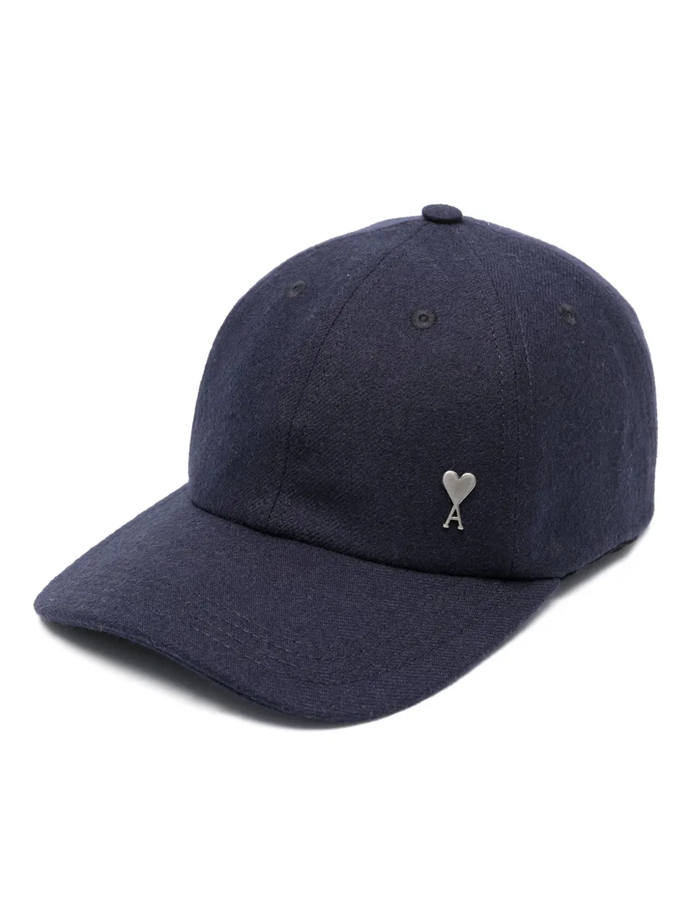 AMI Paris Honkbalpet met logo Blauw