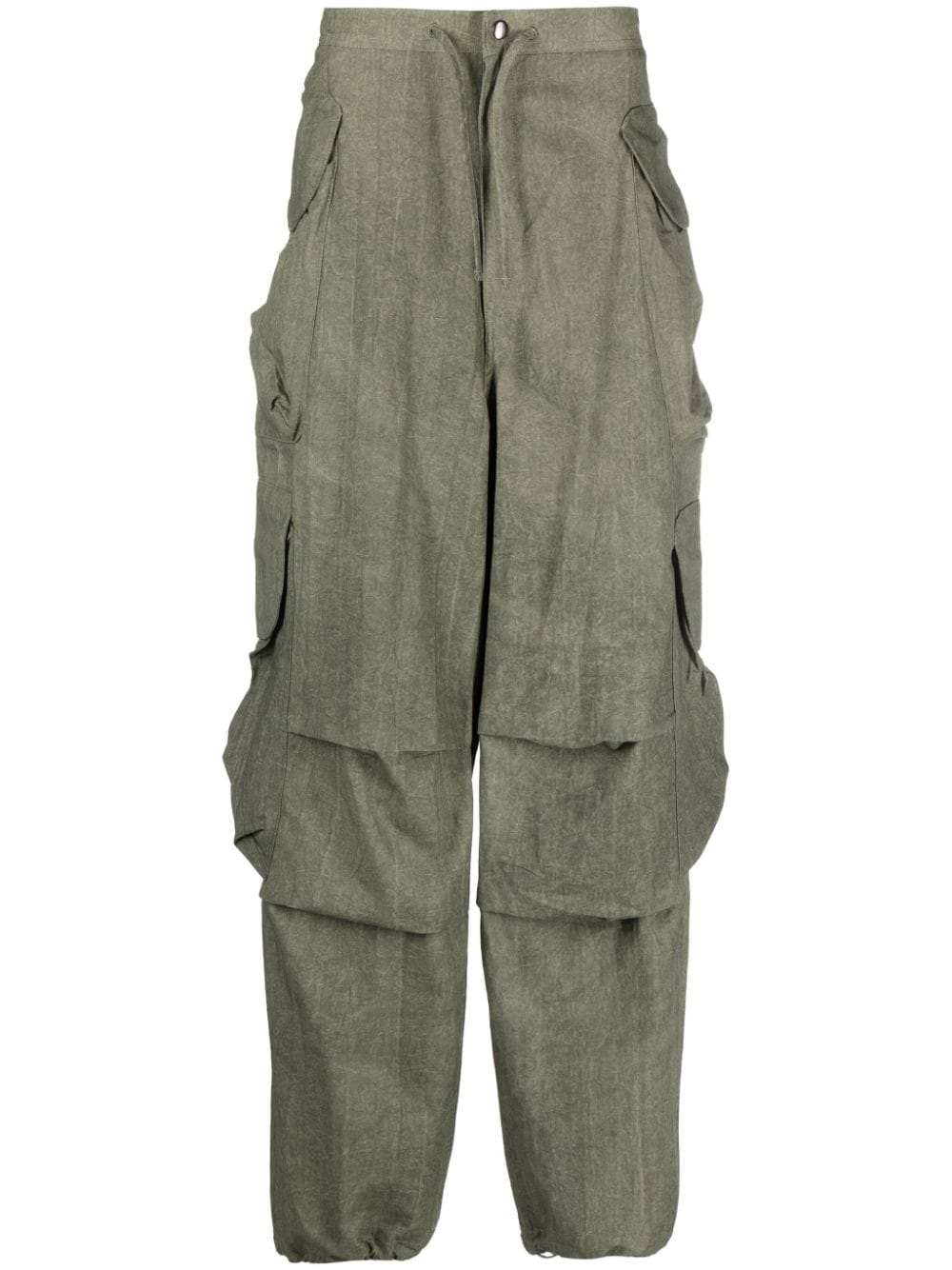 ENTIRE STUDIOS Gocar cotton-blend Cargo Trousers - Farfetch