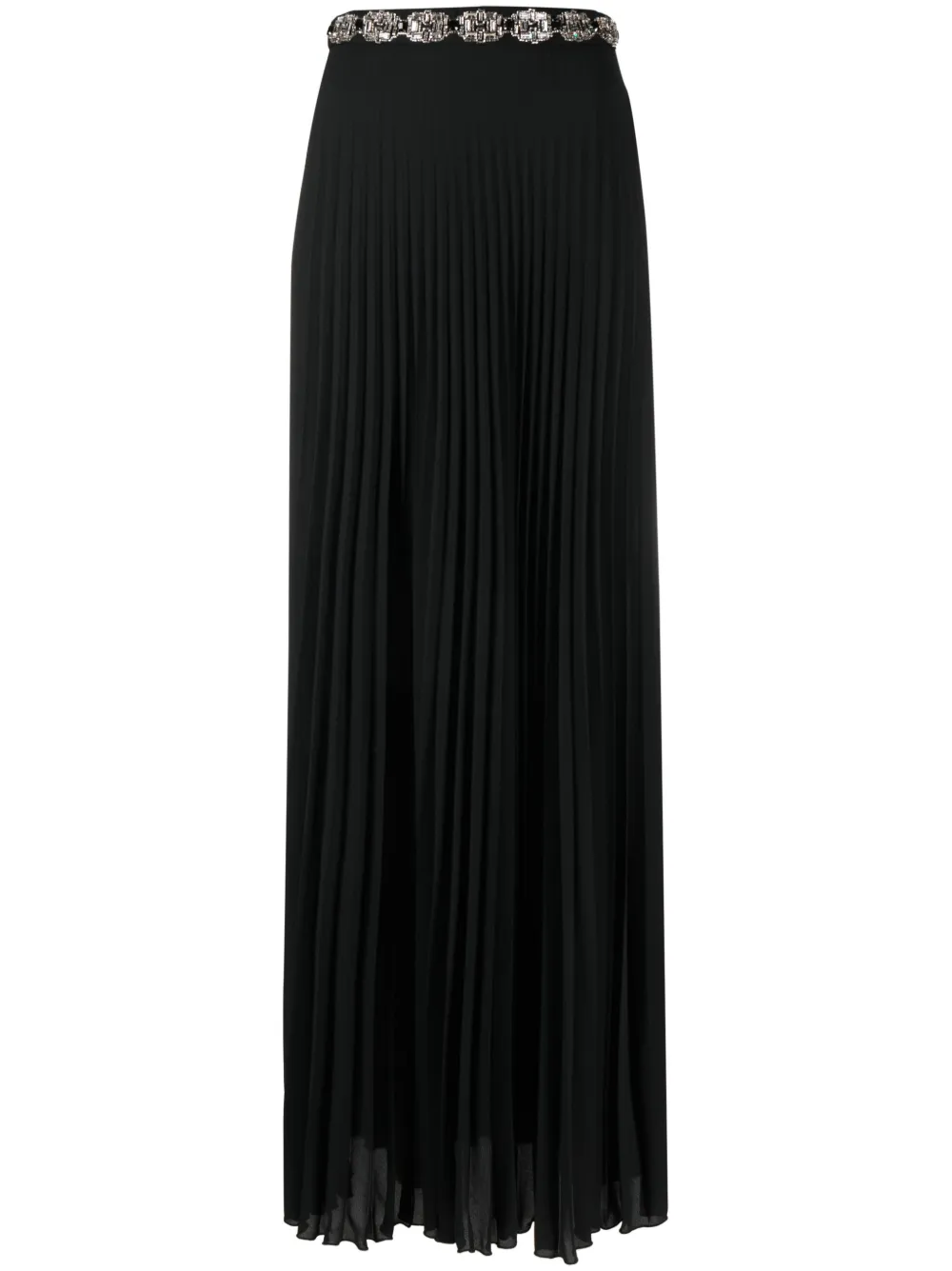 Elisabetta Franchi Maxi-plooirok Zwart