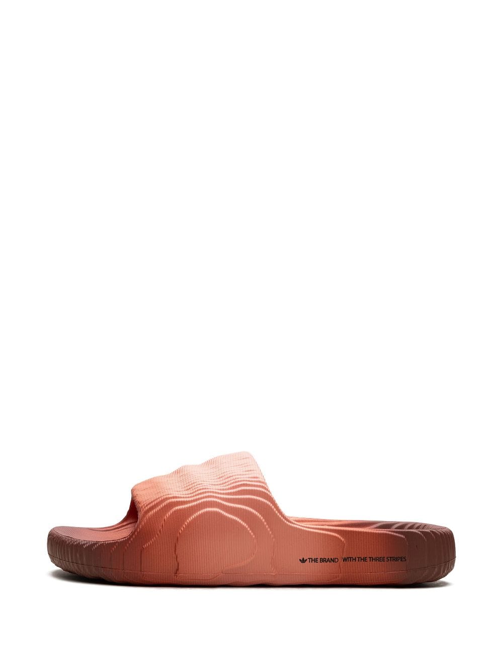 Shop Adidas Originals Adilette 22 "wonder Clay" Slides In Orange