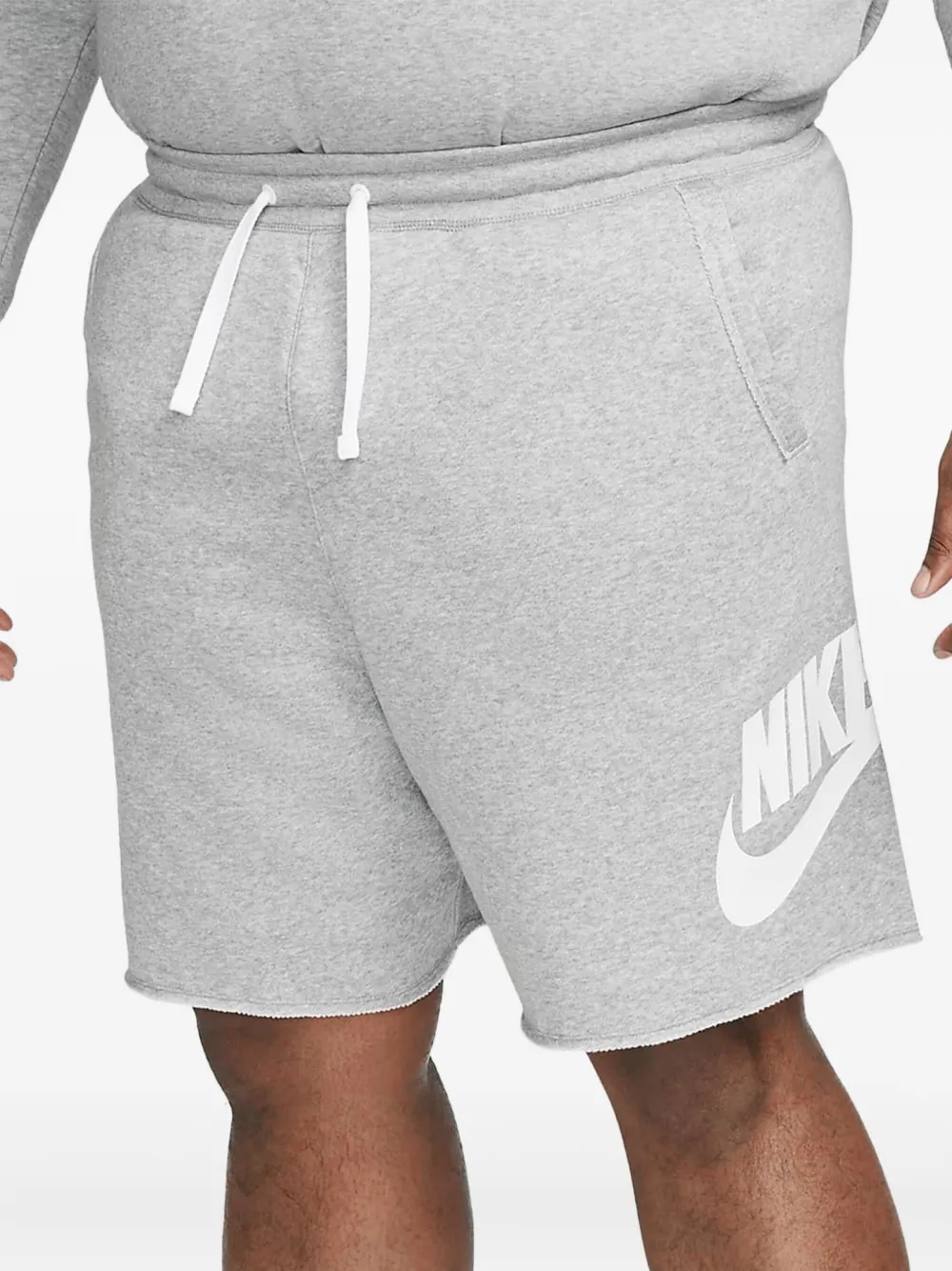 Nike Club Alumni French Terry Shorts In Gray
