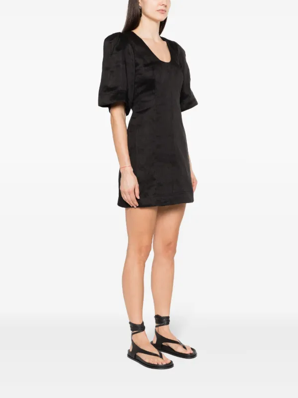 Aje Hunter Twisted Mini Dress | Black | FARFETCH