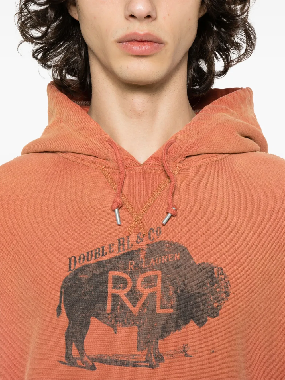Ralph lauren hoodie orange best sale