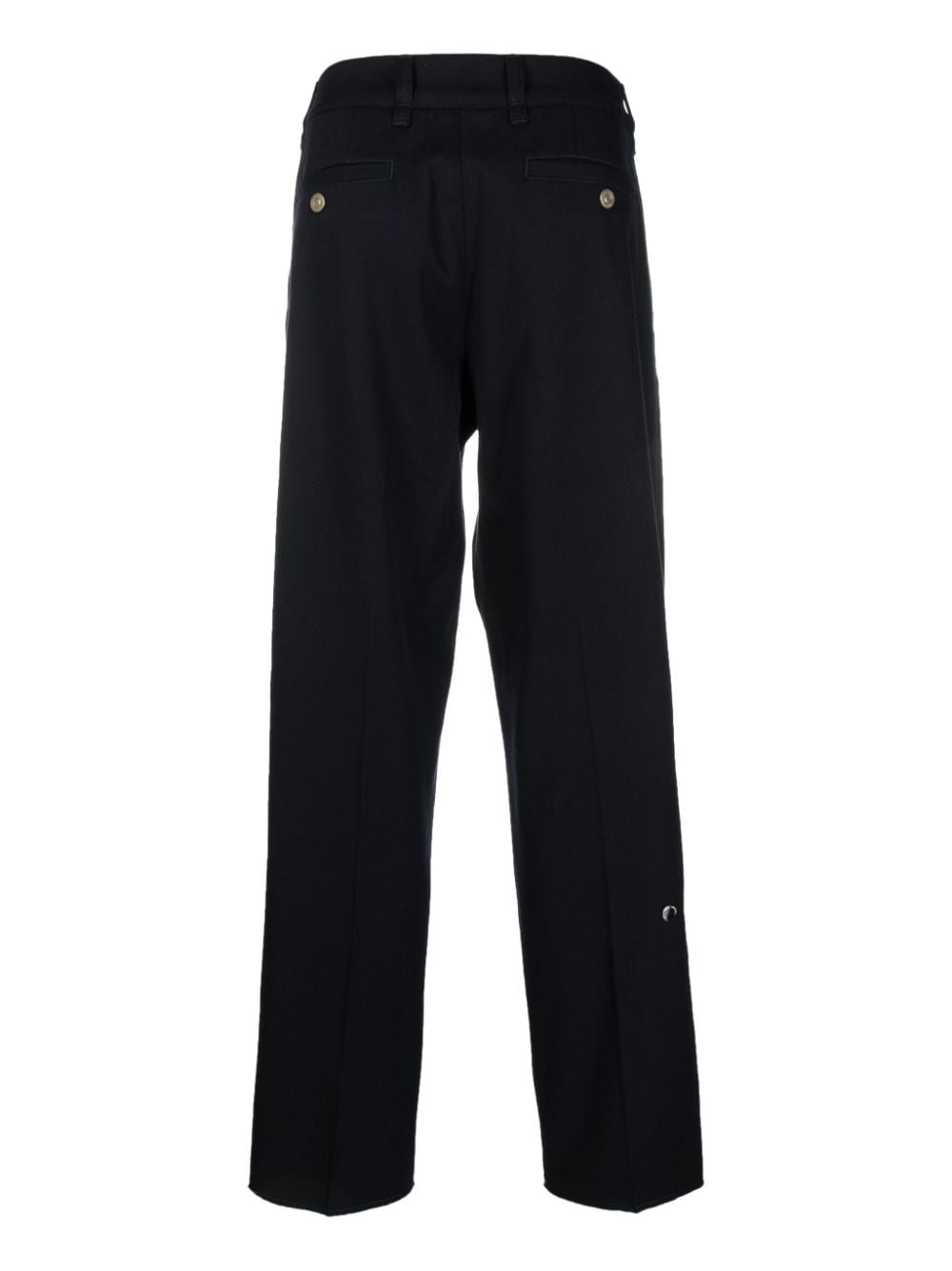 Philippe Model Paris pleat-detail straight-leg trousers - Blauw