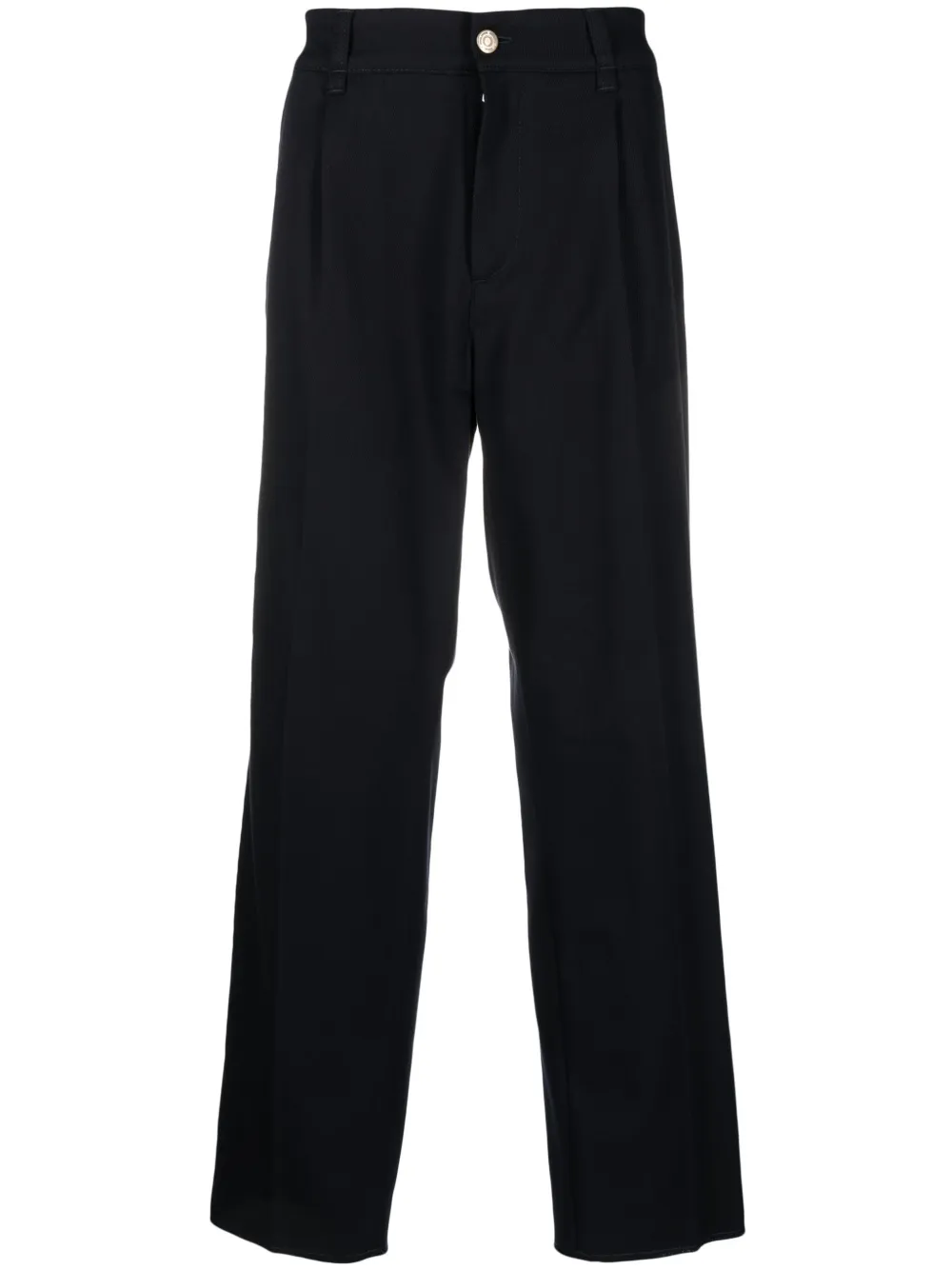 Philippe Model Paris Broek met geplooid detail Blauw