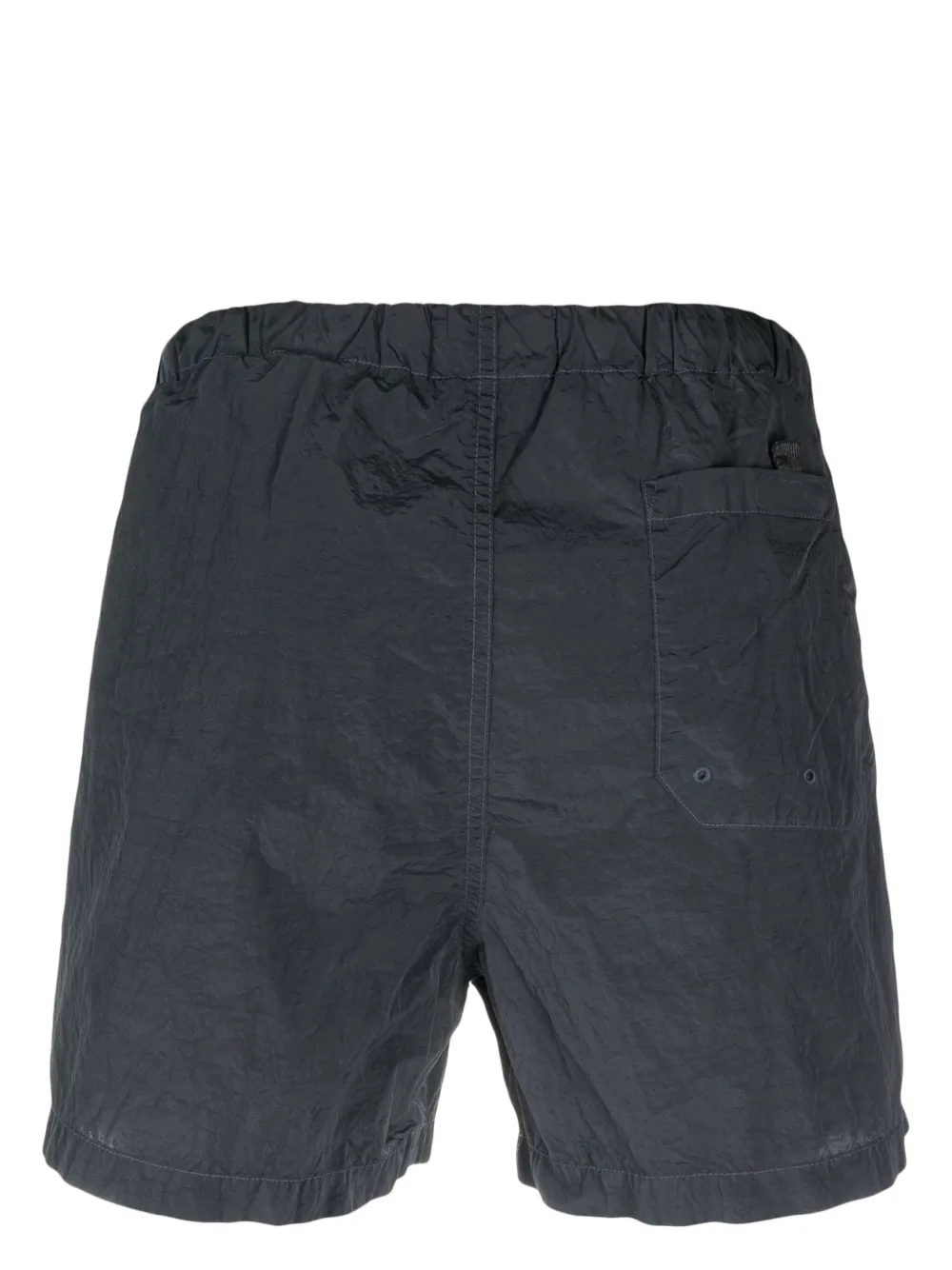 Stone Island logo-patch swim shorts - Grijs