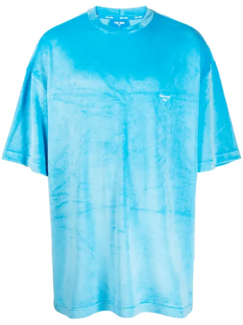 T-shirt Stay For The Night en velours - TEAM WANG design - Modalova