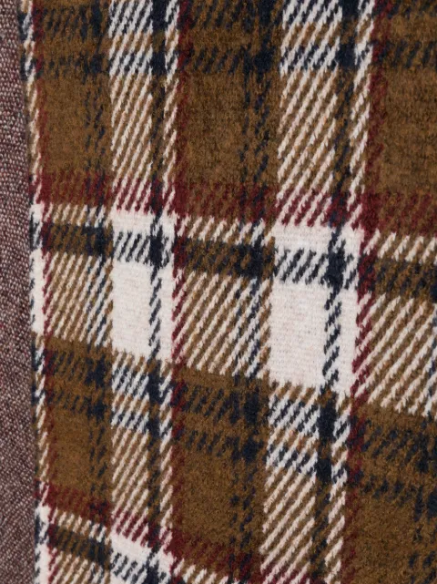 BAPY BY *A BATHING APE® check-pattern fringed-edge scarf BPYFW23AC0090X - 1