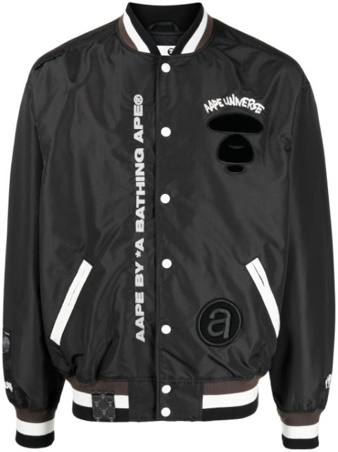 AAPE BY *A BATHING APE embroidered bomber jacket Men